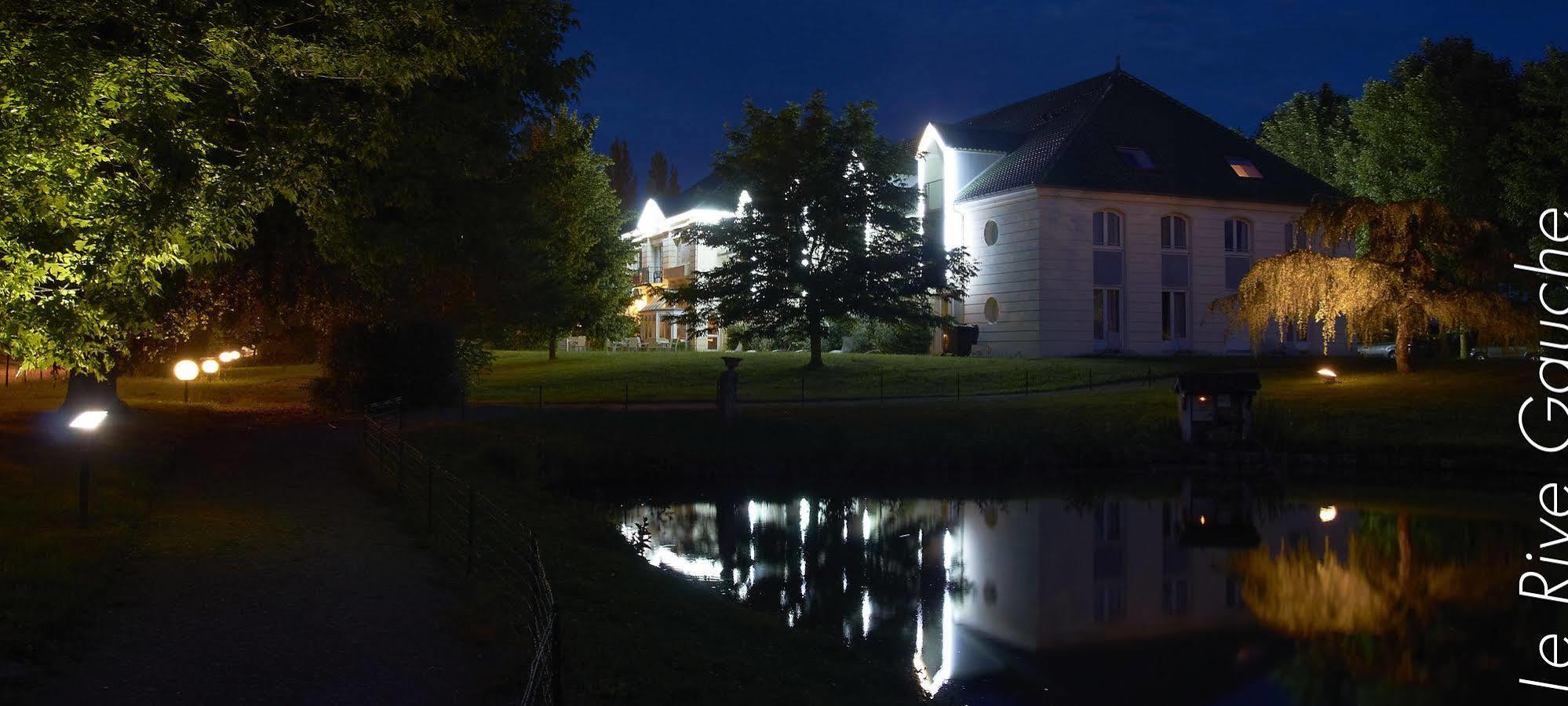 Hotel Restaurant Le Rive Gauche Joigny Exterior foto